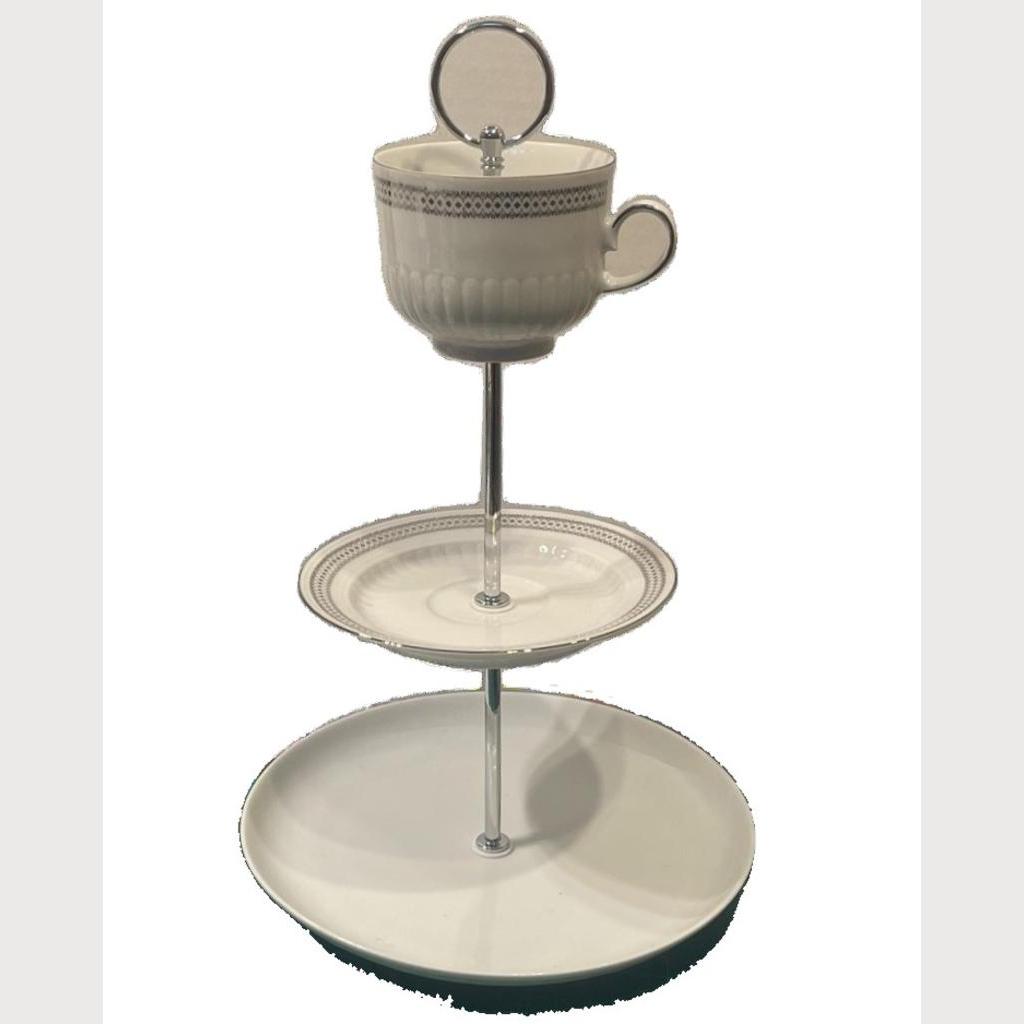 Etagere "Silberrand"