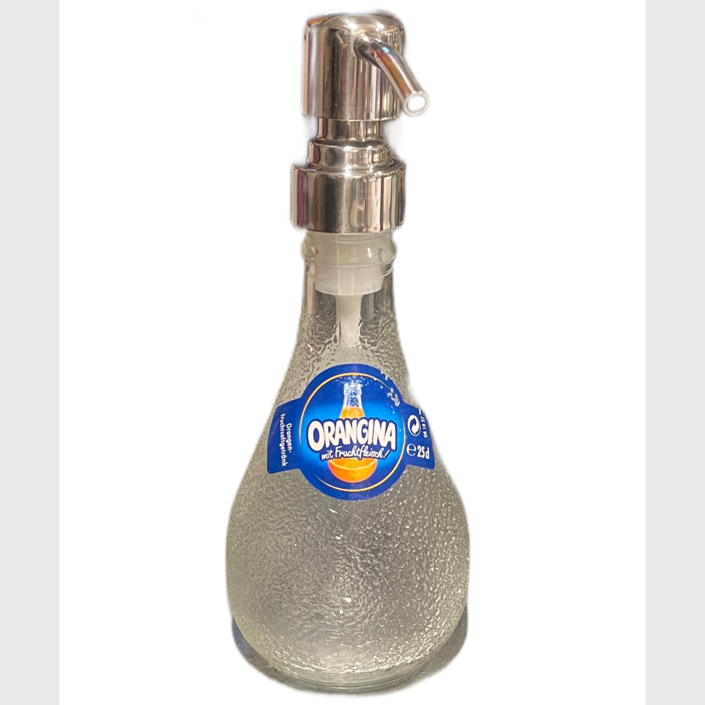Seifenspender-Flasche - "Orangina"