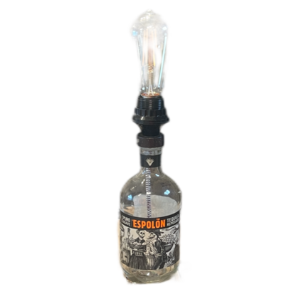 Flaschenlampe -Espolon Tequila