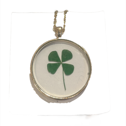 Kette - Kleeblatt gepresst
