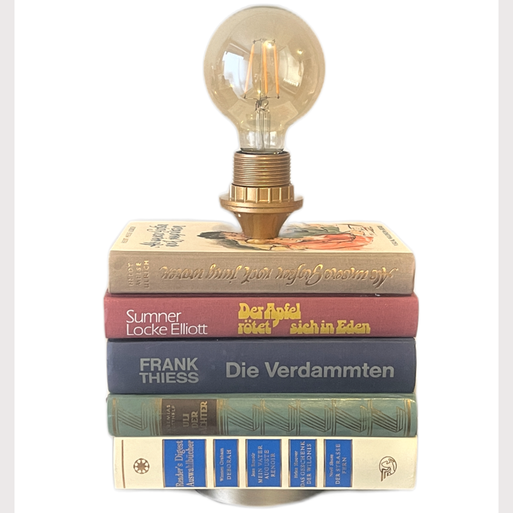 Bücherlampe - Als unsere Großen noch jung waren