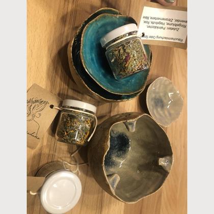 Räucherset klein inklusiv Räuchermischung und Teelicht - Image 2