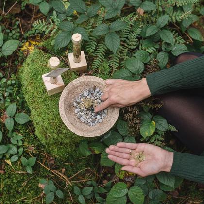 Räuchermischung mit Zirbenwürfel - Image 3