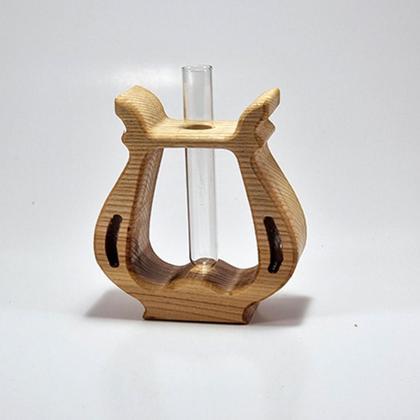 Vase "Lyra 1" aus Holz