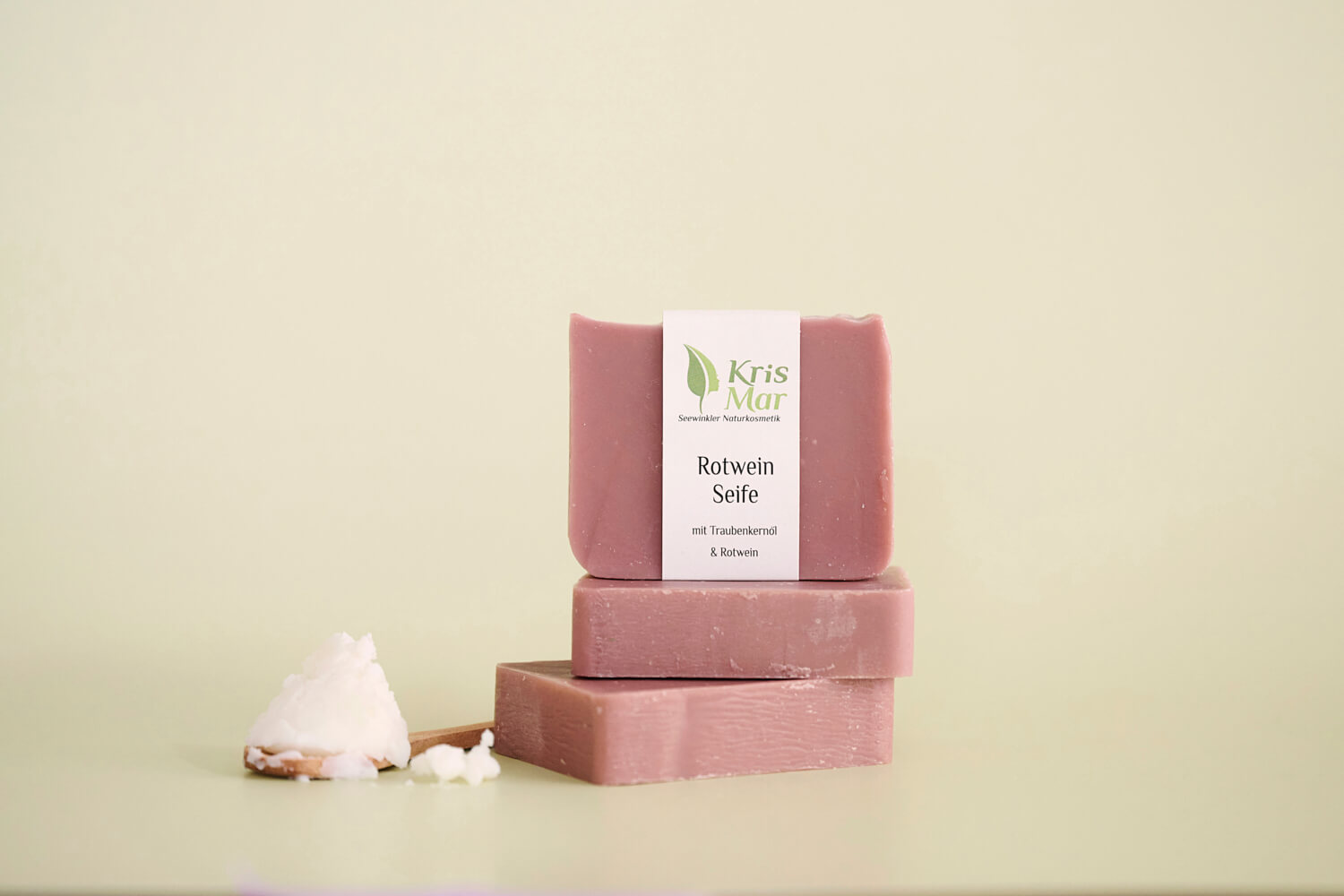Rotwein Seife