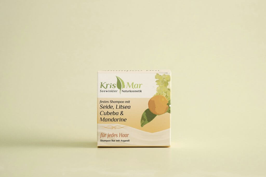 Shampoo Bar - Seide, Litsea Cubeba & Mandarine