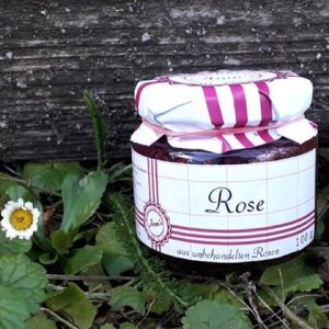 Rosen Blütenaufstrich