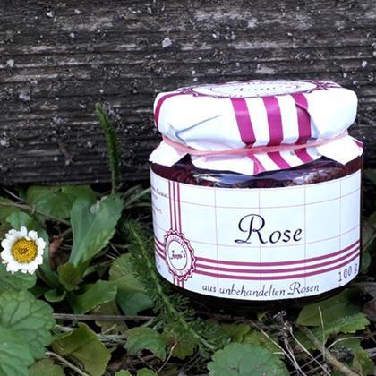 Rosen Blütenaufstrich