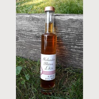 Holunderblüten Likör