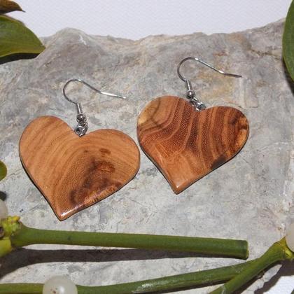 Ohrringe aus Holunderholz - Image 3