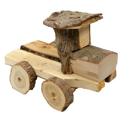 Holzstamm Deko Lastwagen - Image 2