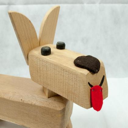 Holzscheit Hund - Image 3