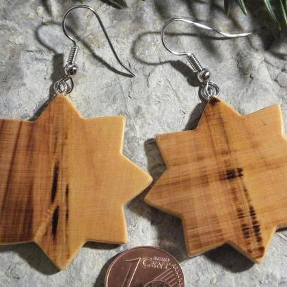 Ohrringe aus Eschenholz - Image 2