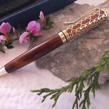 Kugelschreiber aus Zwetschkenholz - Image 2