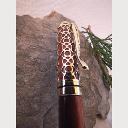 Kugelschreiber aus Zwetschkenholz - Image 3