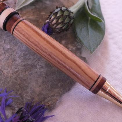 Kugelschreiber aus 4 Holzarten - Image 4