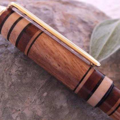 Kugelschreiber aus 4 Holzarten - Image 3