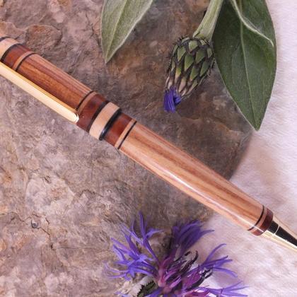 Kugelschreiber aus 4 Holzarten - Image 2