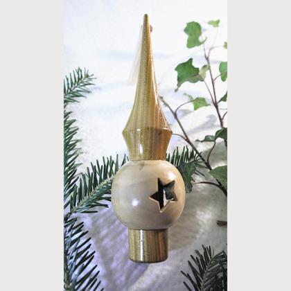 Christbaumspitze aus Holz