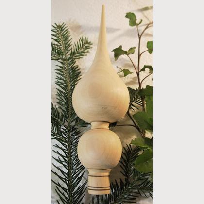 Christbaumspitze aus Holz