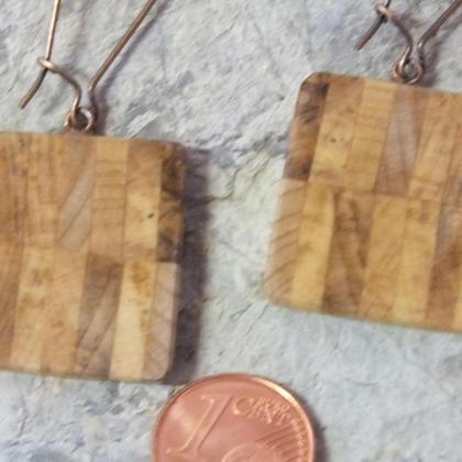 Ohrringe aus Magnolie - Image 2