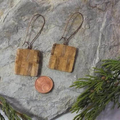 Ohrringe aus Magnolie - Image 3