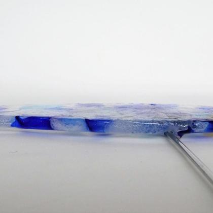 blauer Steckerlfisch aus Glas - Image 4
