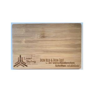 Bambus Jaisenbrett mit Gravur