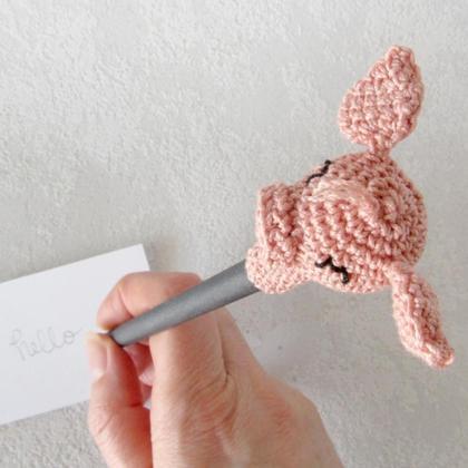 Schweinchen Bleistift Topper, Glücksbringer - Image 3