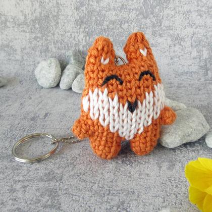 Schlüsselanhänger Fuchs, Taschenclip