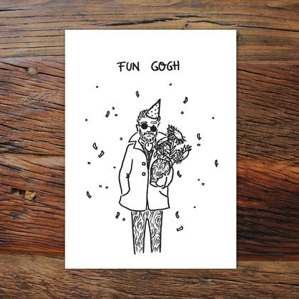 Fun Gogh (Grußkarte)