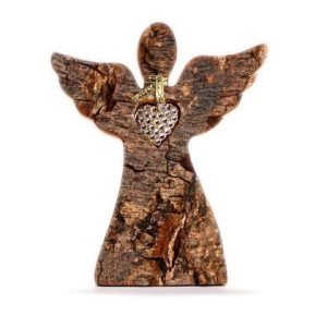 Engerl mit Herz (crystal Swarovski Kristalle)