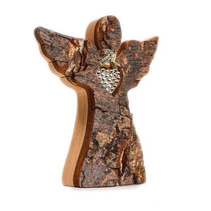 Engerl mit Herz (crystal Swarovski Kristalle) - Image 2