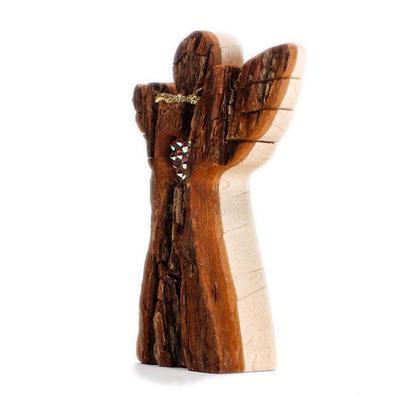 Engerl mit Herz (prismenfarbene Swarovski Kristalle) - Image 3