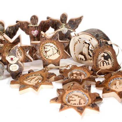 Engerl mit Herz (prismenfarbene Swarovski Kristalle) - Image 4