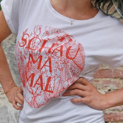 T-Shirt *Schau ma mal* weiß - Image 3