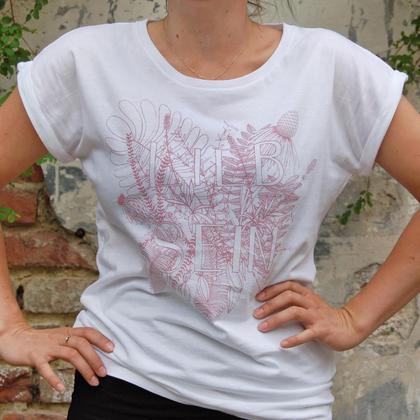 T-Shirt *Lieb sein* weiß