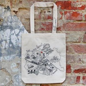 Wien-Tasche *Pin your heart*