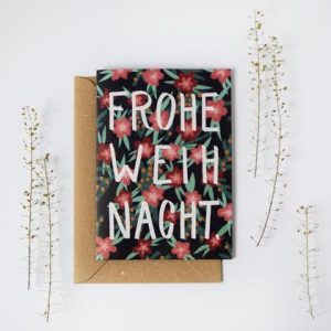 Grußkarte "Frohe Weihnacht"