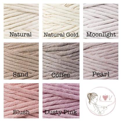 Makramee Regenbogen Schlüsselanhänger - Image 2