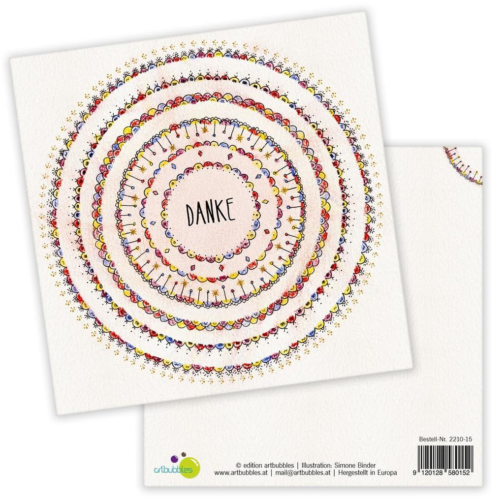 Grußkarte „Danke” - Image 2