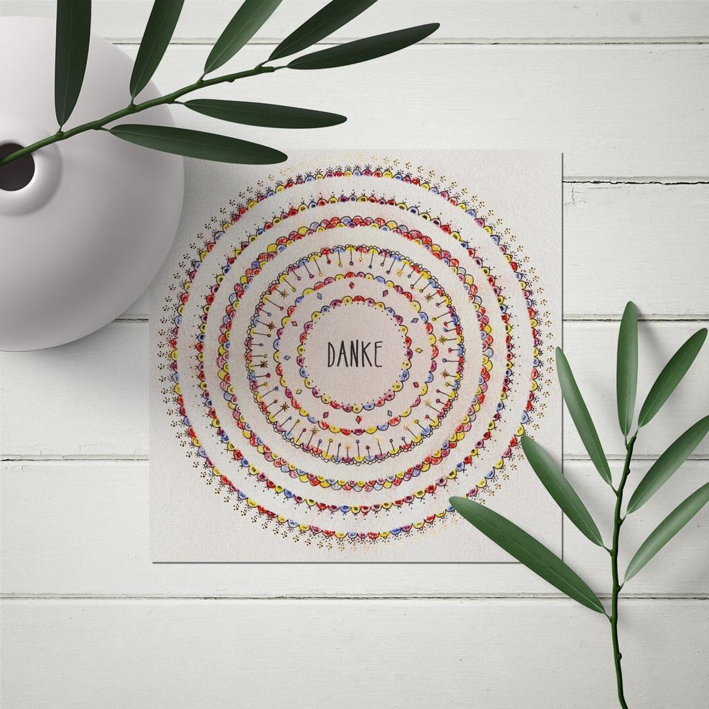 Grußkarte „Danke” - Image 4