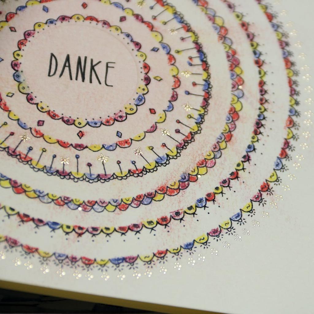 Grußkarte „Danke” - Image 3