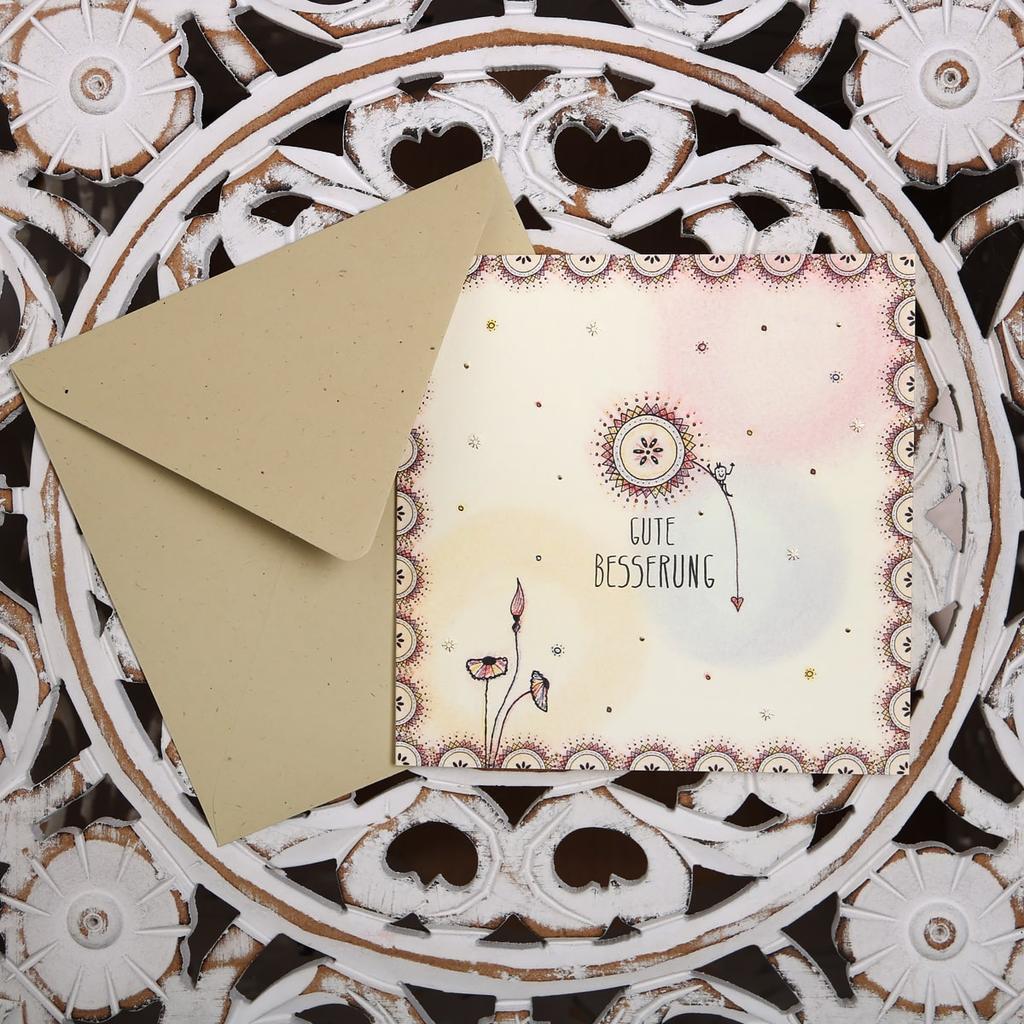 Grußkarte „Gute Besserung”
