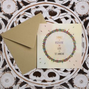 Grußkarte “Strahle”