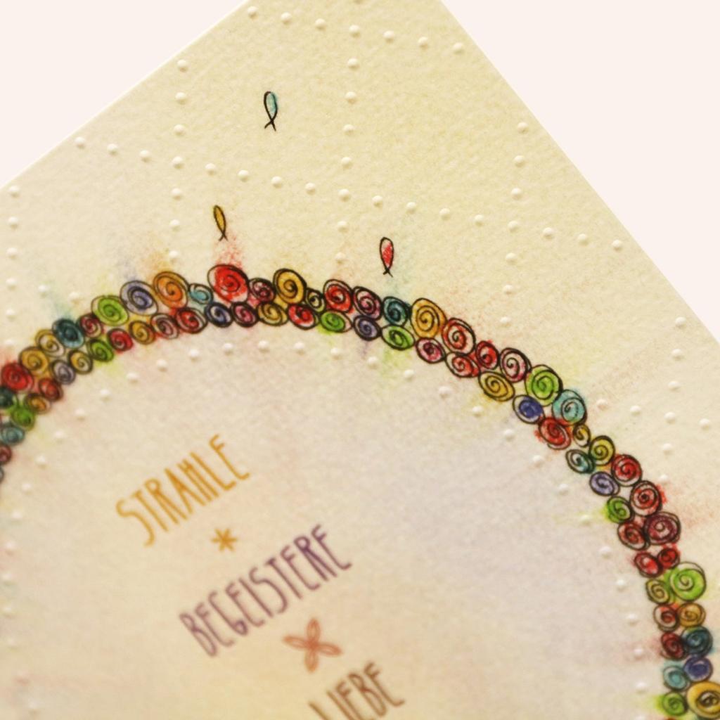 Grußkarte “Strahle” - Image 3