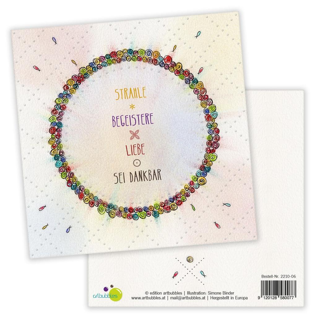 Grußkarte “Strahle” - Image 2