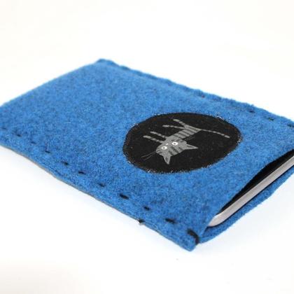 Handyhülle, Brillnetui aus Wollfilz