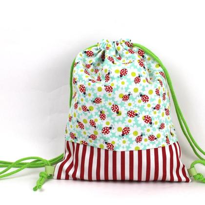 KInderbeutel, Rucksack Marienkäfer