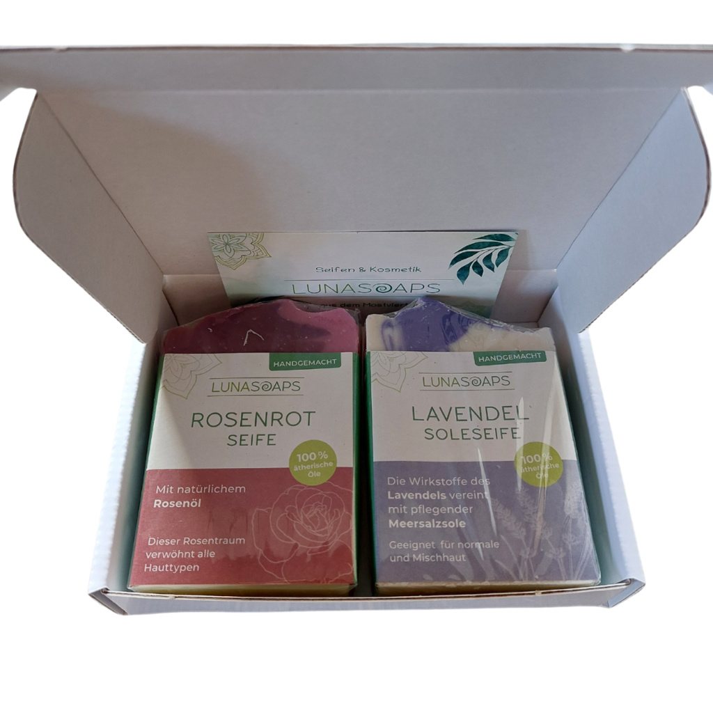 Geschenk Seife Geschenkset, handgemacht